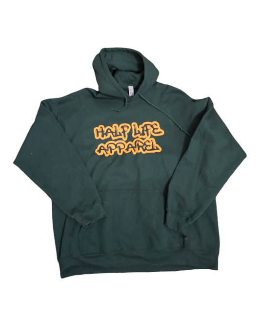 Orange graffiti Half-Life Hoodie