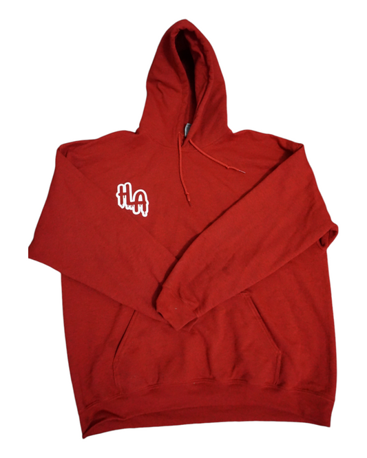 Red Half- Life "Drippy" Hoodie