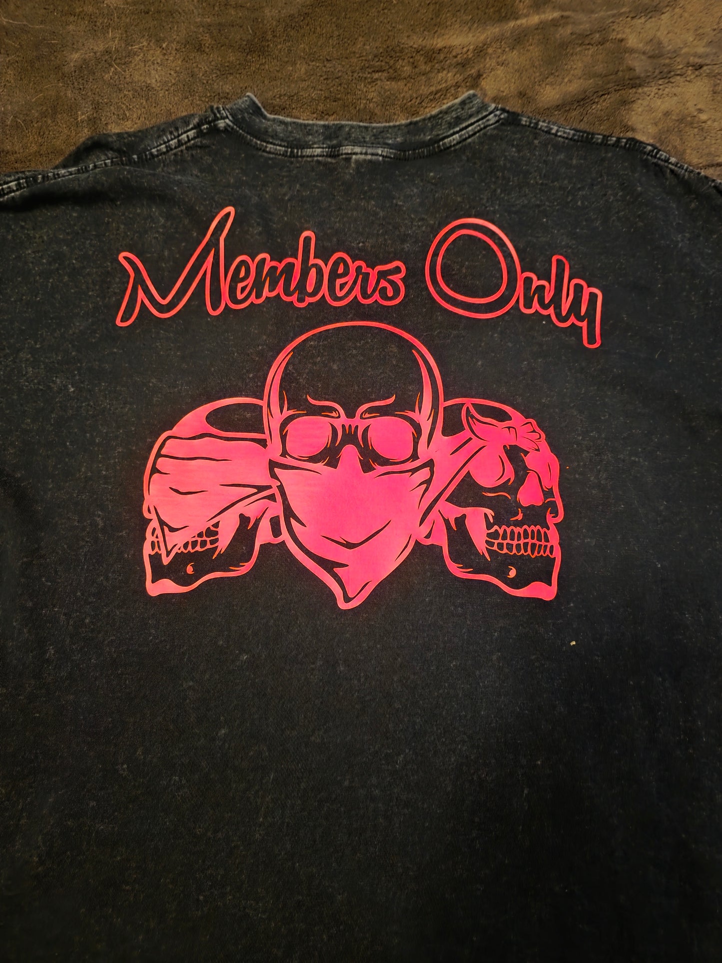 Member Only oversized Tee