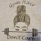 50/50 Cotton Blend HLA Messy Bun Tee